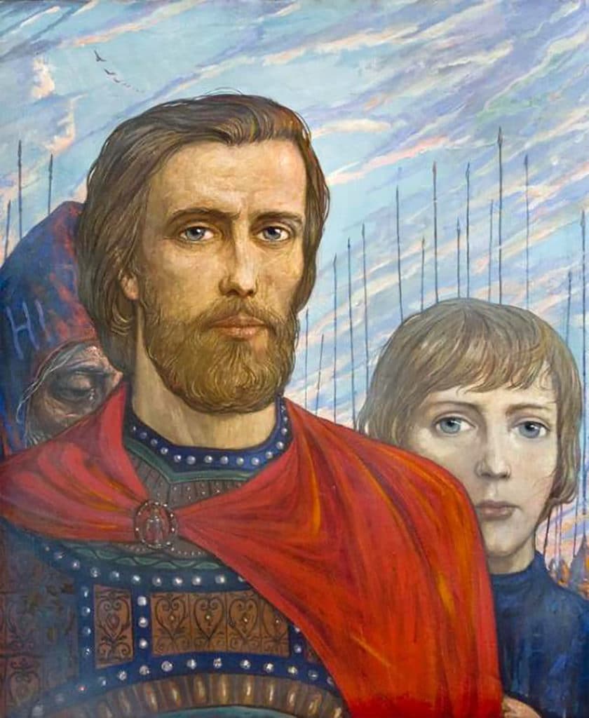 Поле куликово картина глазунова