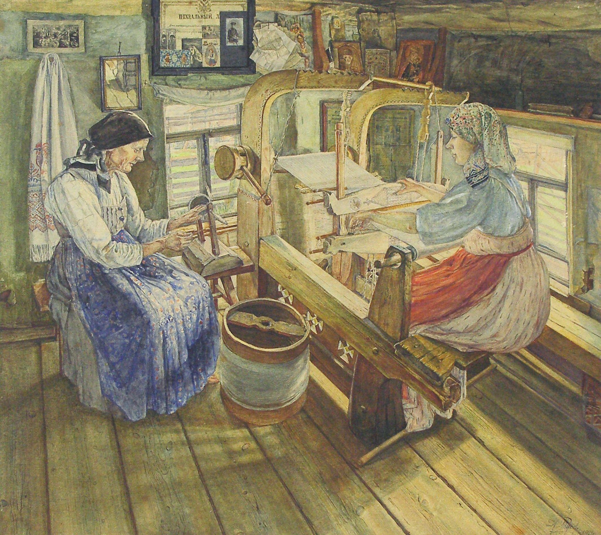 Не прядет не ткет а людей одевает отгадка